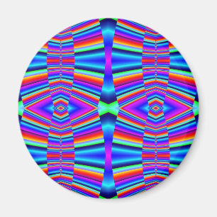 Íman Fractal colorido