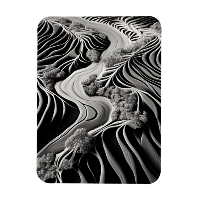 Íman Fractal Flow (Vertical)