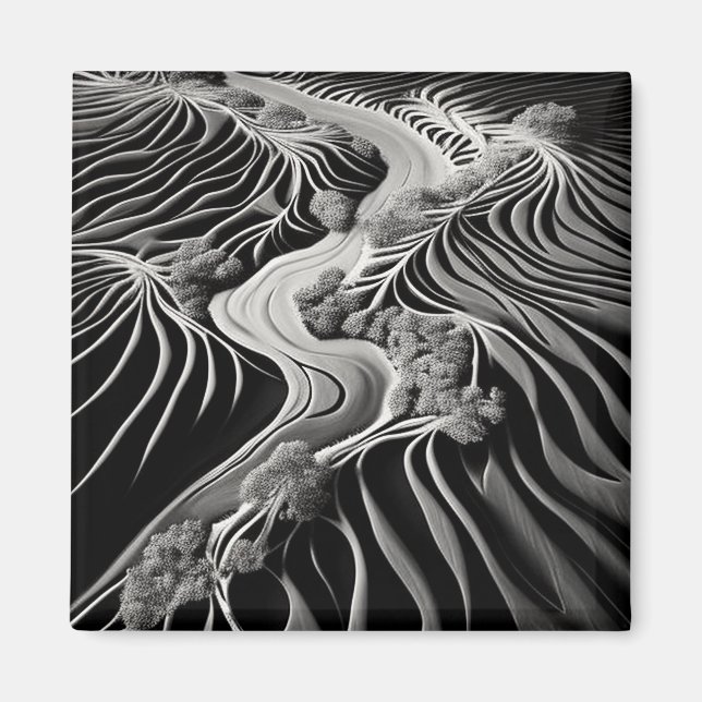 Íman Fractal Flow (Frente)