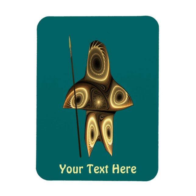 Íman Fractal Inuit Hunter (Vertical)