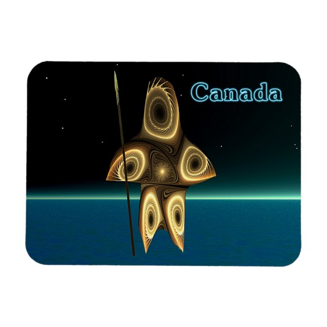 Íman Fractal Inuit Hunter (Horizontal)