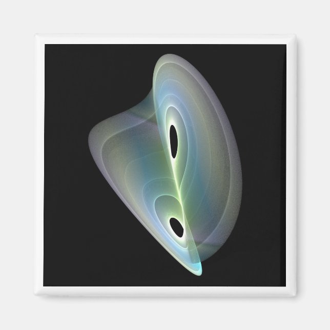 Íman fractal pastel (Frente)