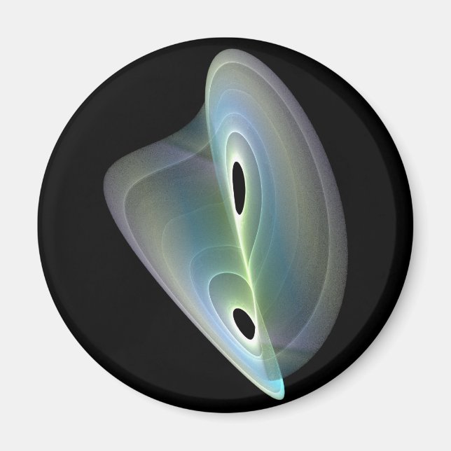 Íman fractal pastel (Frente)