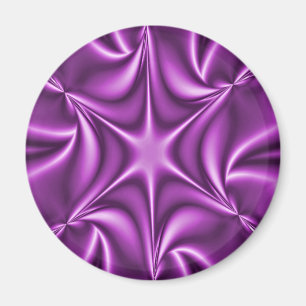 Íman Fractal roxo Starflower