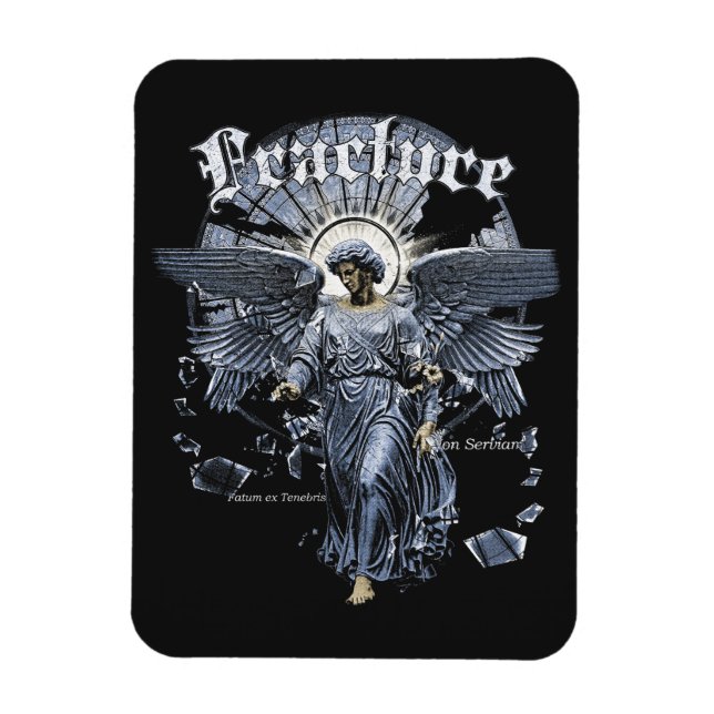 Íman Fracture - Gothic Streetwear Design (Vertical)