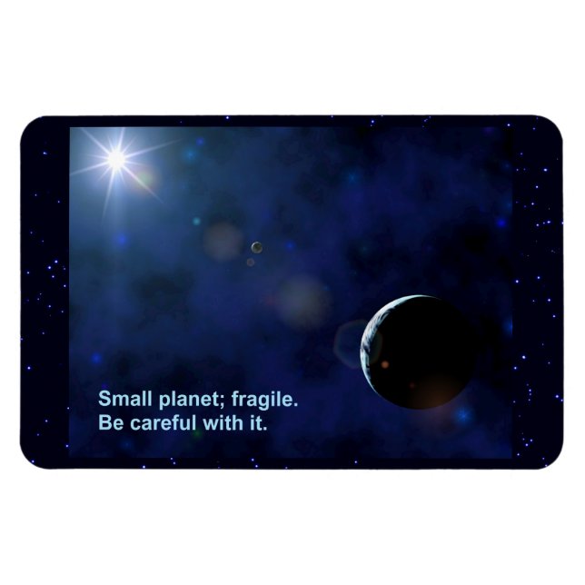 Íman Frágil Planeta (Horizontal)