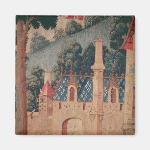 Íman Fragmento de uma tapeçaria medieval