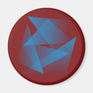 Íman Fragmentos azuis flutuantes