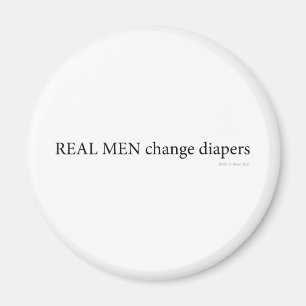 Íman Fraldas reais da mudança dos homens