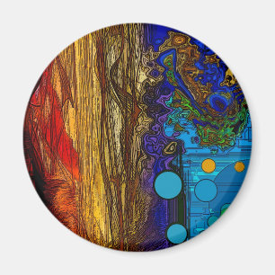 Íman Fram - arte abstracta