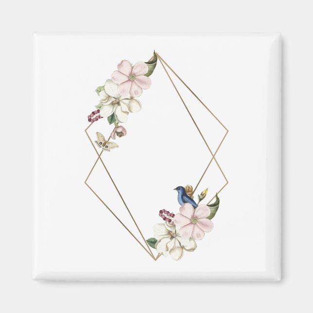 Íman Frame Floral 2 (Frente)