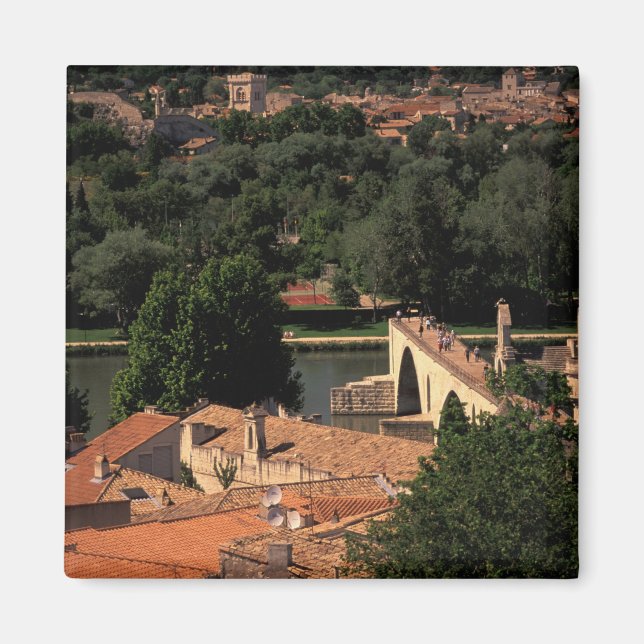 Íman França, Avinhão, Provença. Pont St, Benezet. (Frente)