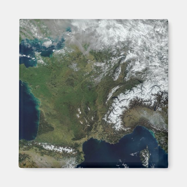 Íman França do espaço (Frente)