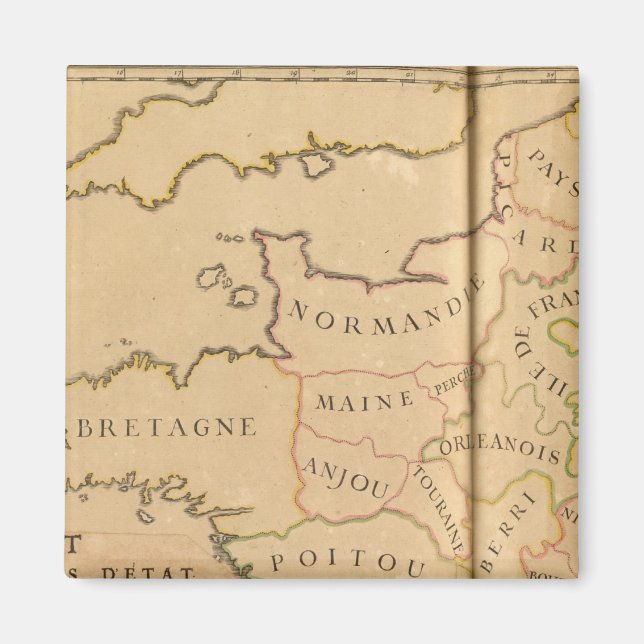 Íman França e Departamentos (Frente)