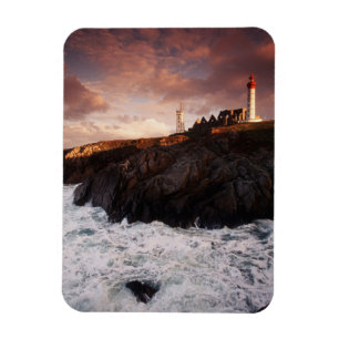 Íman França, farol ao amanhecer
