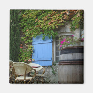 Íman França, Les Baux de Provence, cafÃ© páo