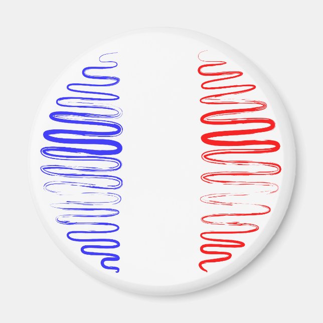 Íman França no White Magnet (Frente)