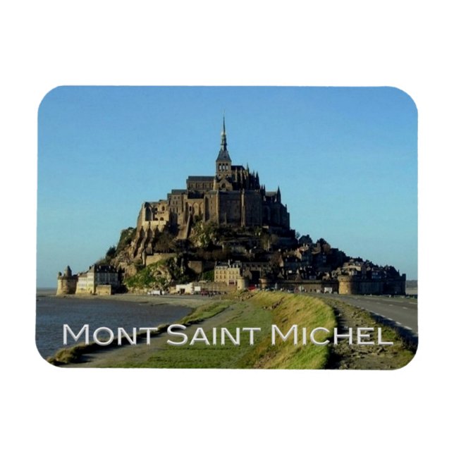 Íman França - Normandia - Santo Mont Michel - (Horizontal)