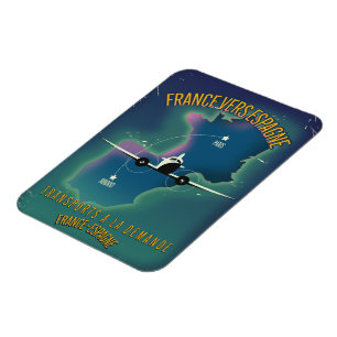 Íman França Para poster de férias de Espanha