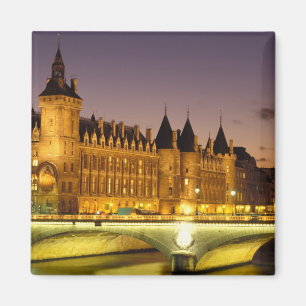 Íman França, Paris, Conciergerie e rio Sena em