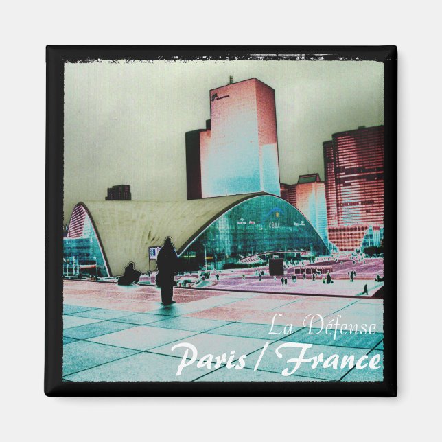 Íman França, Paris, La Défense (Magnet) (Frente)