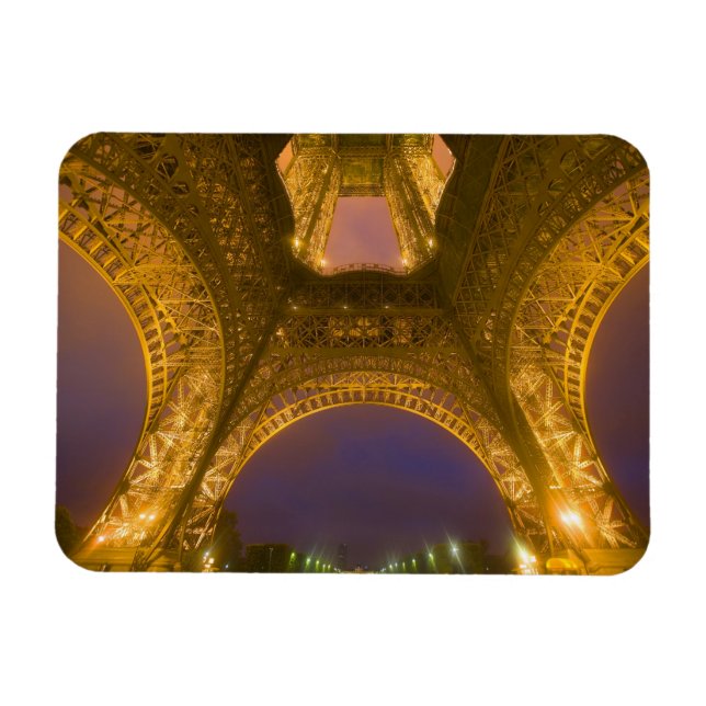 Íman França, Paris. Torre Eiffel iluminada em 2 (Horizontal)