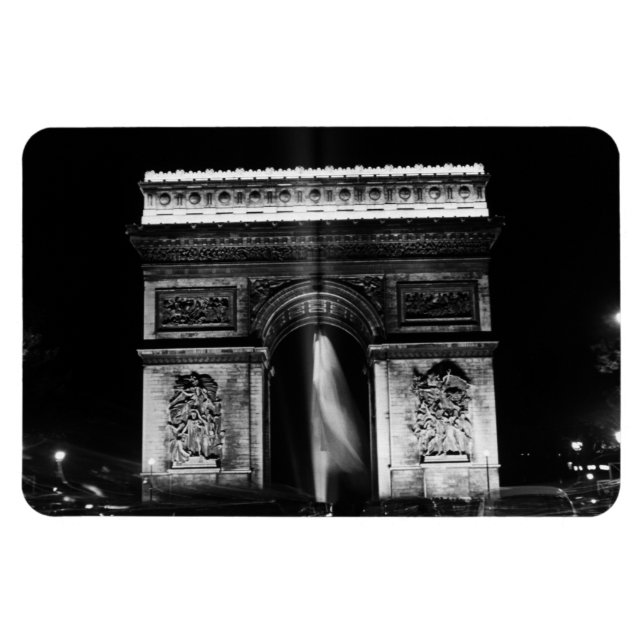 Íman França Paris Triumphal Arch 1970 (Horizontal)