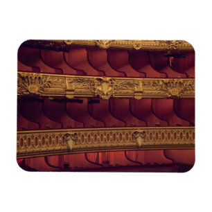 Íman França, Paris. Vista parcial dos assentos dos var