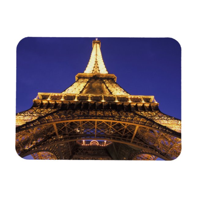 Íman FRANÇA, Torre Eiffel de Paris, vista noturna (Horizontal)