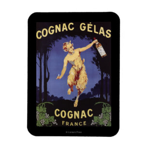 Íman FrançaCognac Gelas Promocional PosterFrança