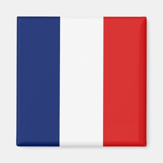 Íman France Flag Magnet (Frente)