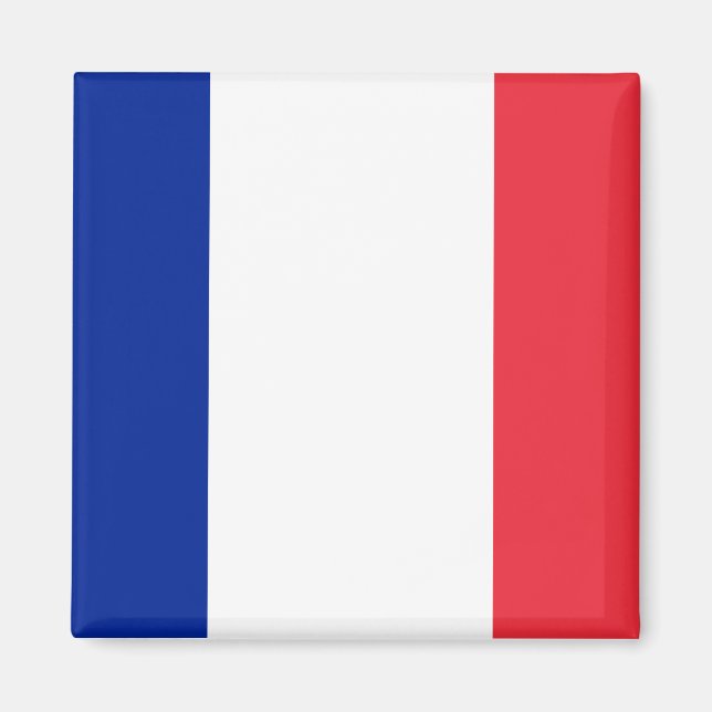 Íman France Flag Magnet (Frente)