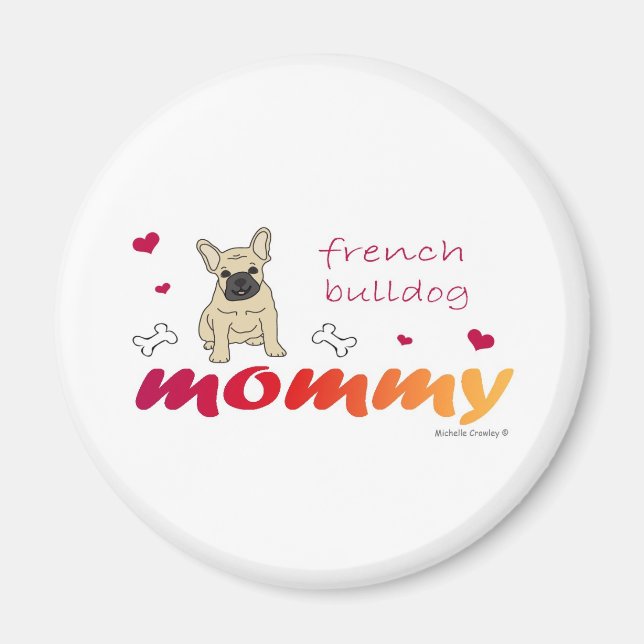 Íman FrancêsBulldogFawnMamã (Frente)