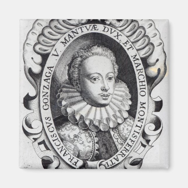Íman Francesco Gonzago, Duque de Mântua e Marquês (Frente)