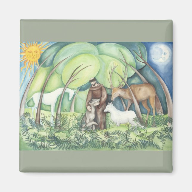 Íman "Francesco" Rua Francis de Assisi (Frente)