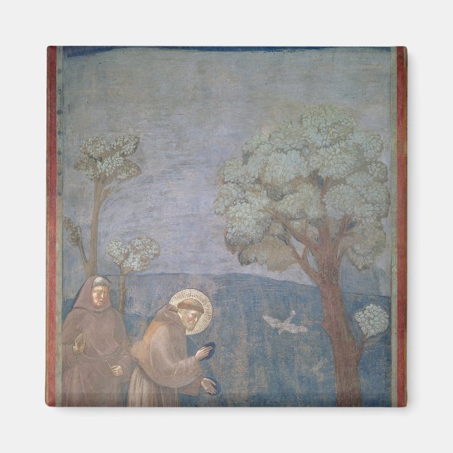 Íman Francis pregando às aves, 1297-99 (Frente)