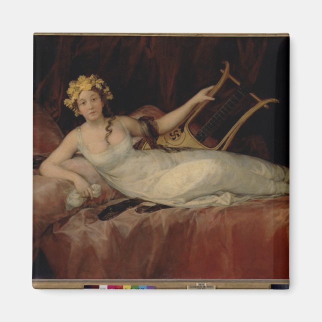 Íman Francisco Jose de Goya y Lucientes | Marquesa (Frente)