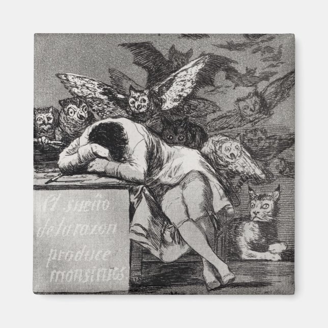 Íman Francisco Jose de Goya y Lucientes | O Sono de (Frente)