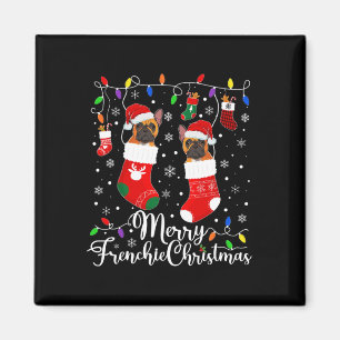 Íman Franco de Natal francês Bulldog Festa 1