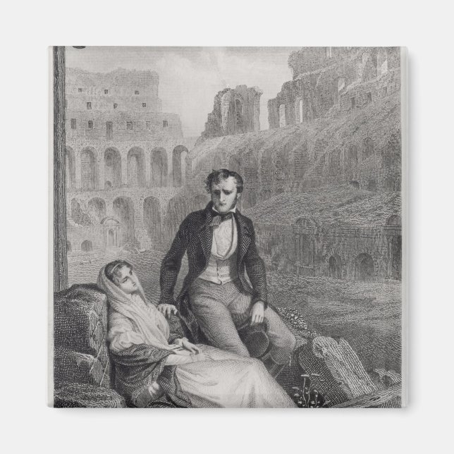 Íman Francois Rene Vicomte de Chateaubriand (Frente)