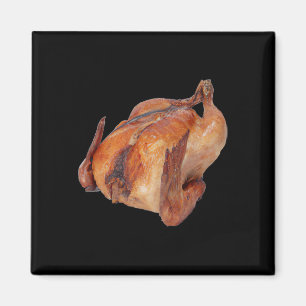 Íman Frango Assado Rotisserie - Uni-adultos, Preto