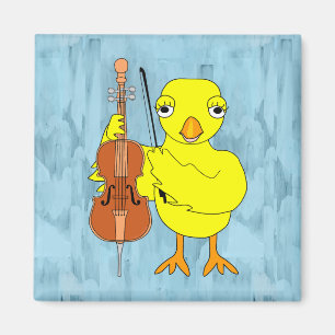 Íman Frango de violoncelo