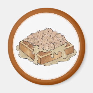 Íman Frango e Waffles, Comida Neerlandesa Amish