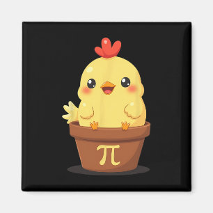 Íman Frango Engraçado Dia do Pi Torta Professores de Ma