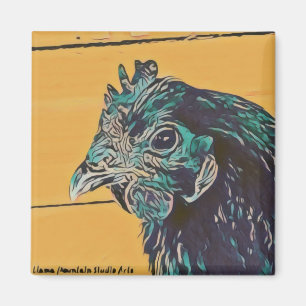 Íman Frango Estilizado #1