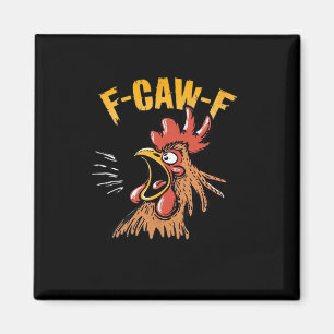 Íman Frango F-Caw-F Vintage F-Caw-F Galinha Engraçada R