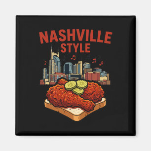 Íman Frango Frito Apimentado Estilo Nashville E Music C