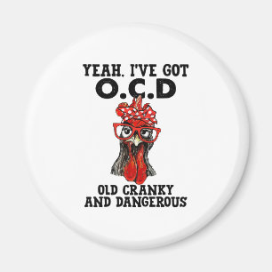 Íman Frango irritado e perigoso