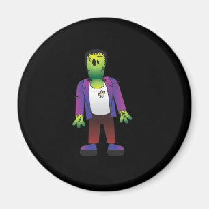 Íman Frankenstein bonito o Dia das Bruxas