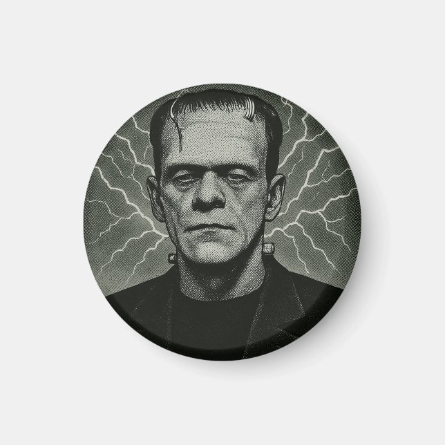 Íman Frankenstein Electricity Art (Frente)